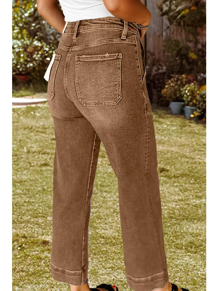 Fashion W Wide Leg Jean