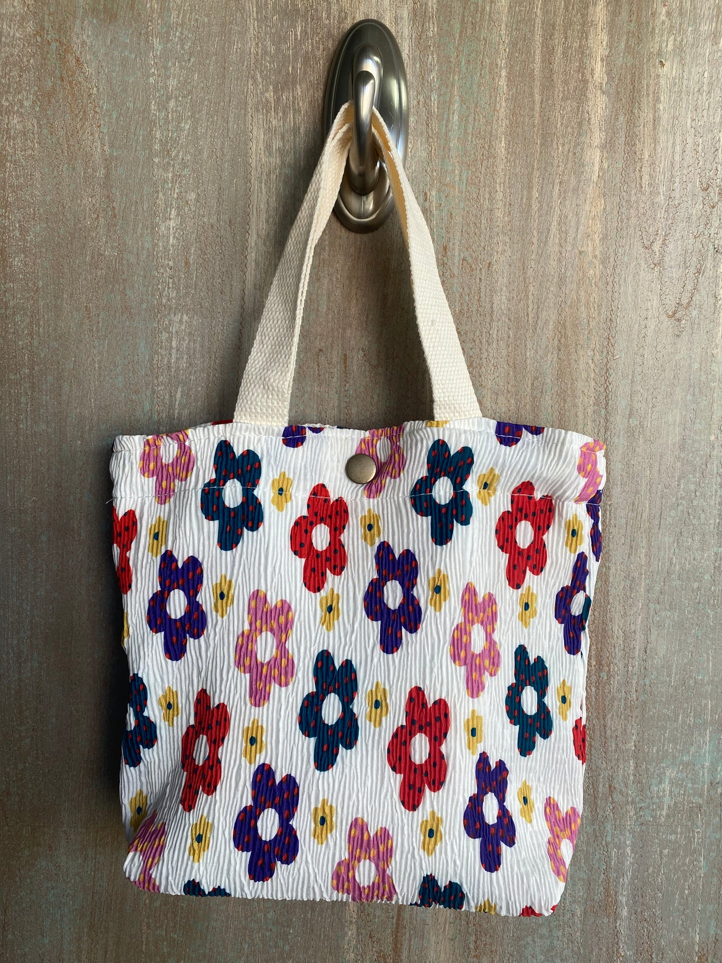 Mini Floral Tote Bag
