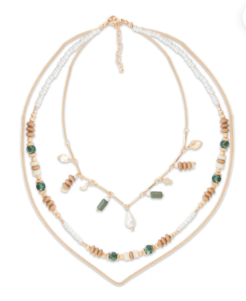 Myra Sand Stone Necklace