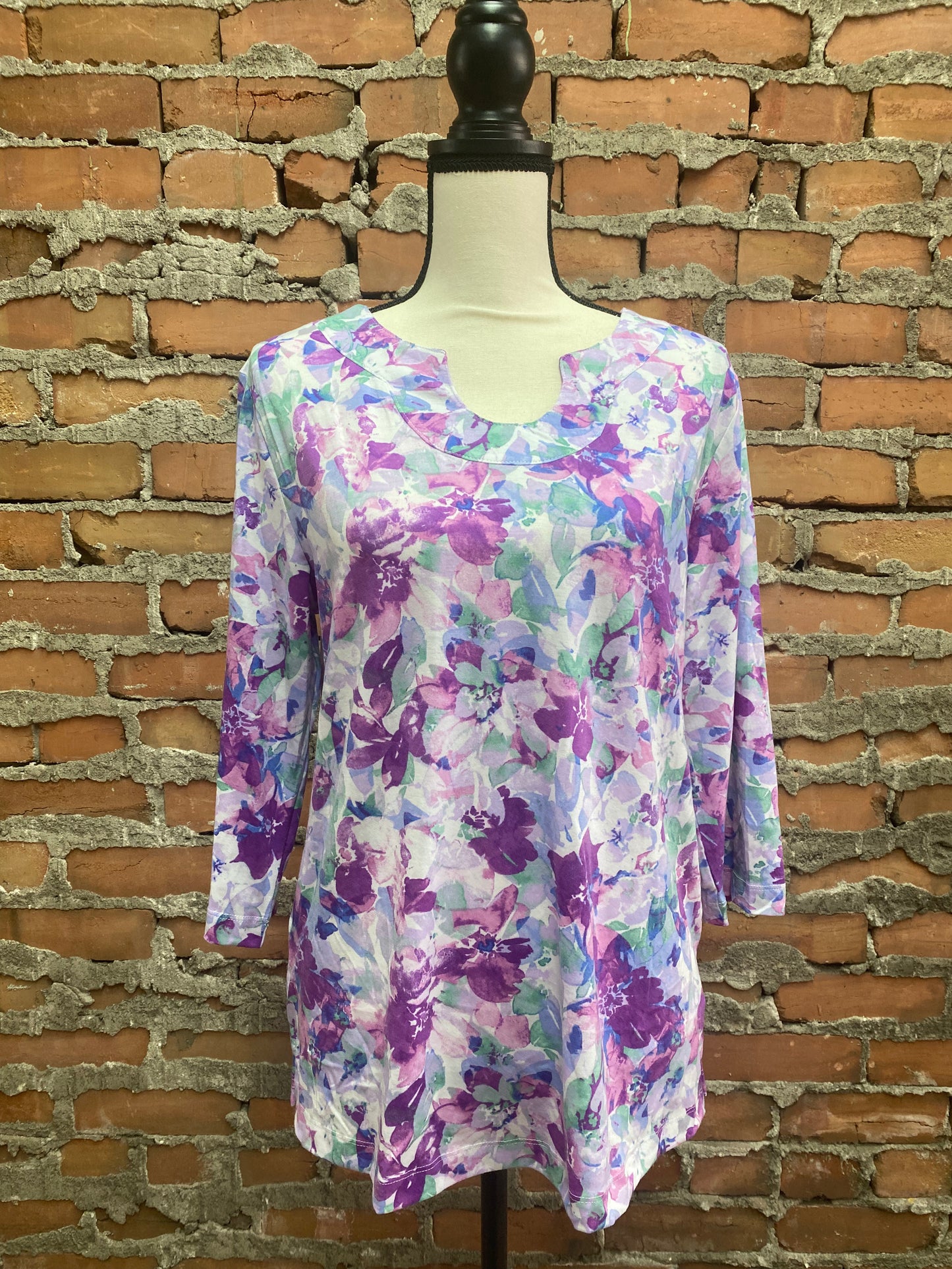 Southern Lady Floral Jennifer Top