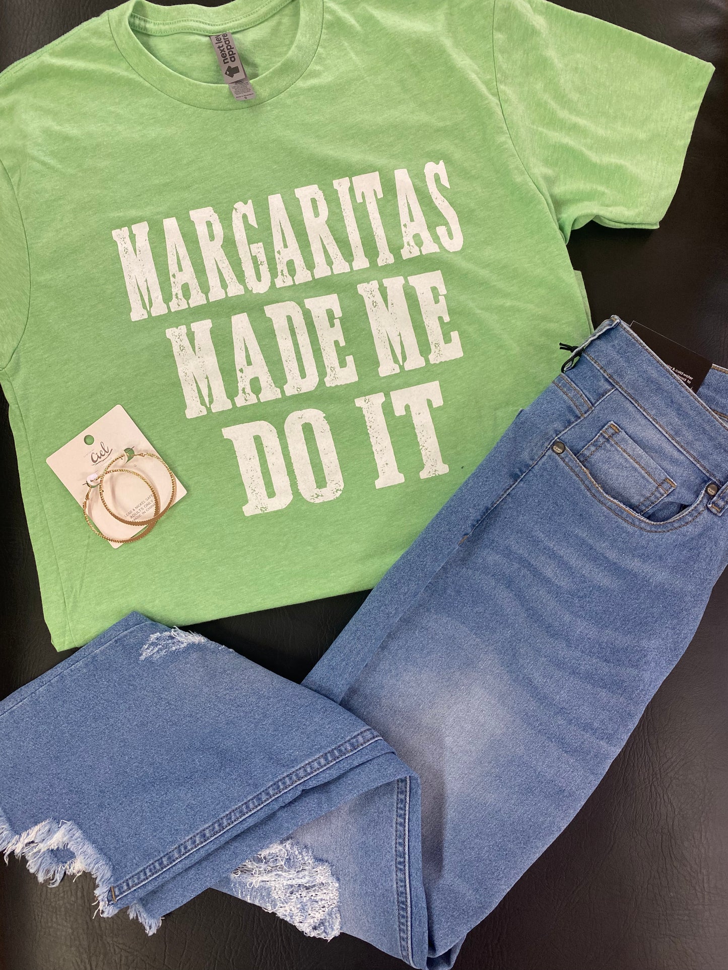 Margaritas Made Me Do It Tee