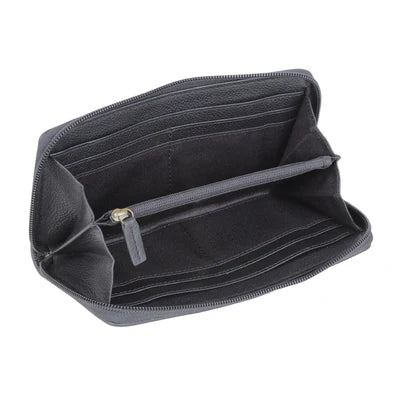 Myra Coral & Denim Wallet