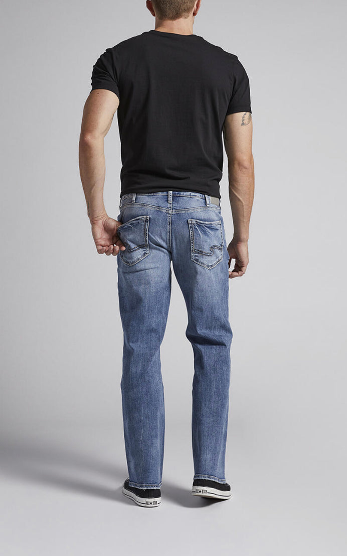 Silver Jeans Co. Men’s Zac Relaxed Fit Straight Leg