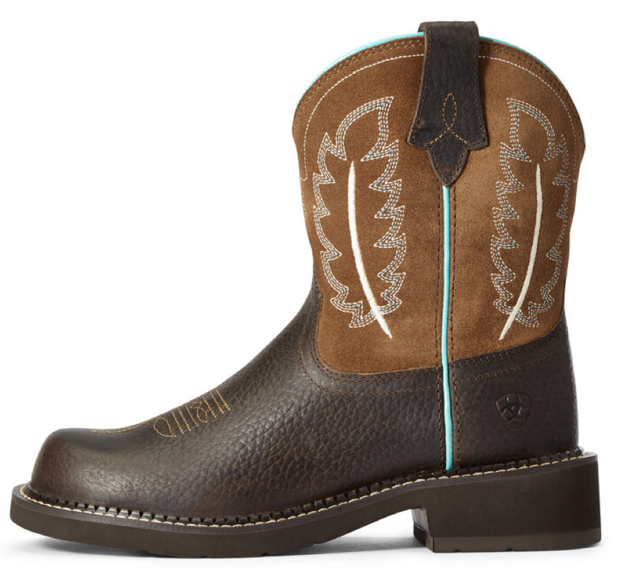Ariat Women’s Fatbaby Heritage Feather II Western Boot - Whitt & Co. Clothing