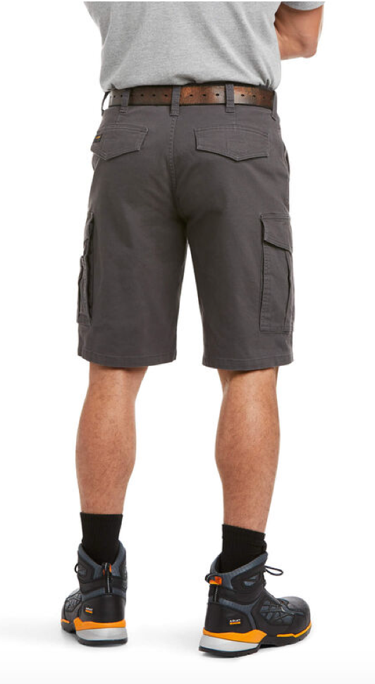 Ariat® Rebar DuraStretch Made Tough Cargo Short - Whitt & Co. Clothing