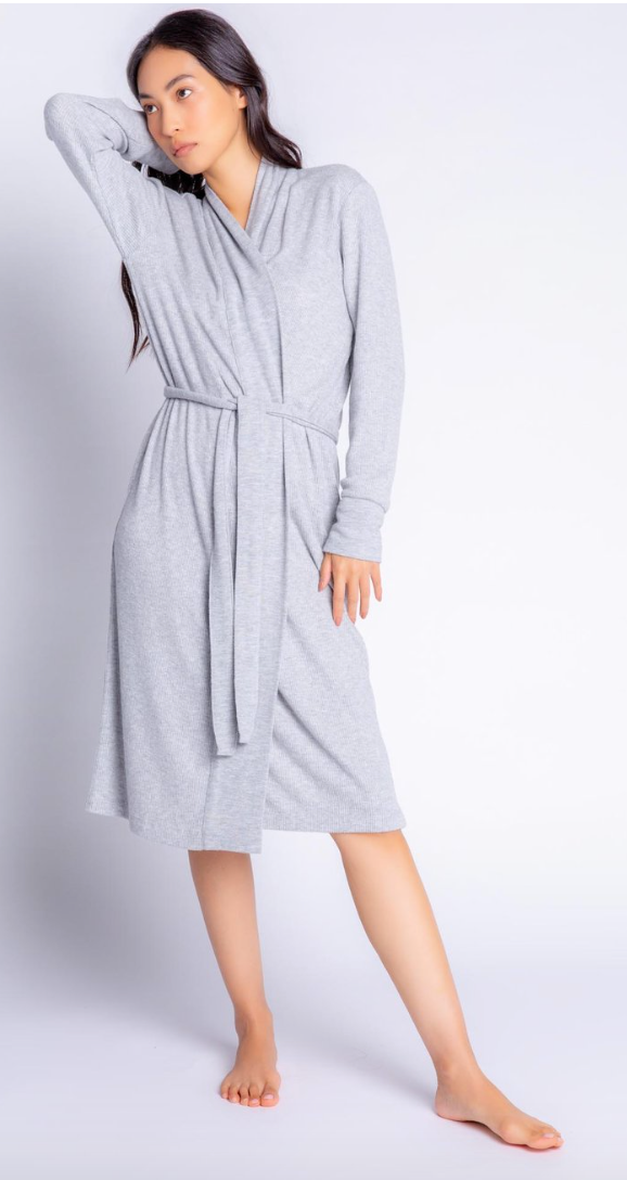 P.J. Salvage Textured Essentials Robe - Whitt & Co. Clothing