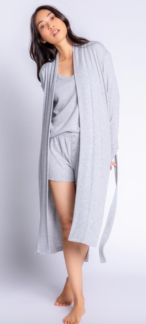 P.J. Salvage Textured Essentials Robe - Whitt & Co. Clothing