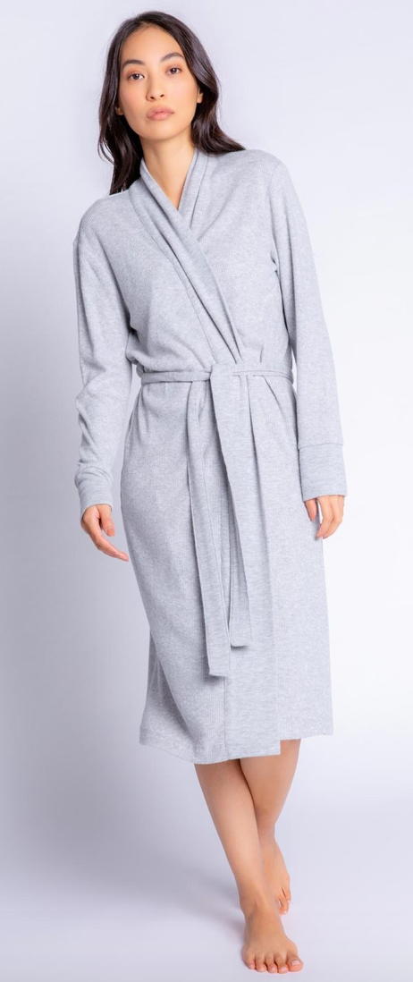 P.J. Salvage Textured Essentials Robe - Whitt & Co. Clothing