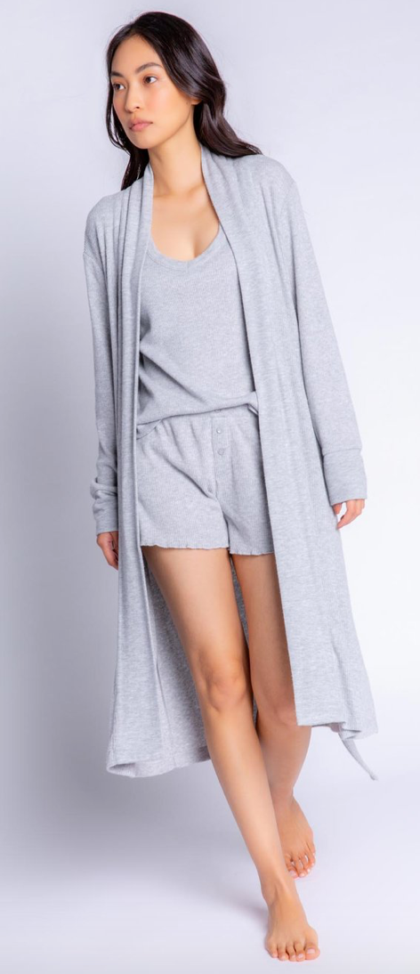 P.J. Salvage Textured Essentials Robe - Whitt & Co. Clothing