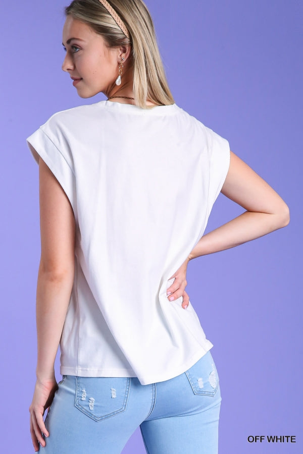 Umgee Short Sleeve Top - Whitt & Co. Clothing