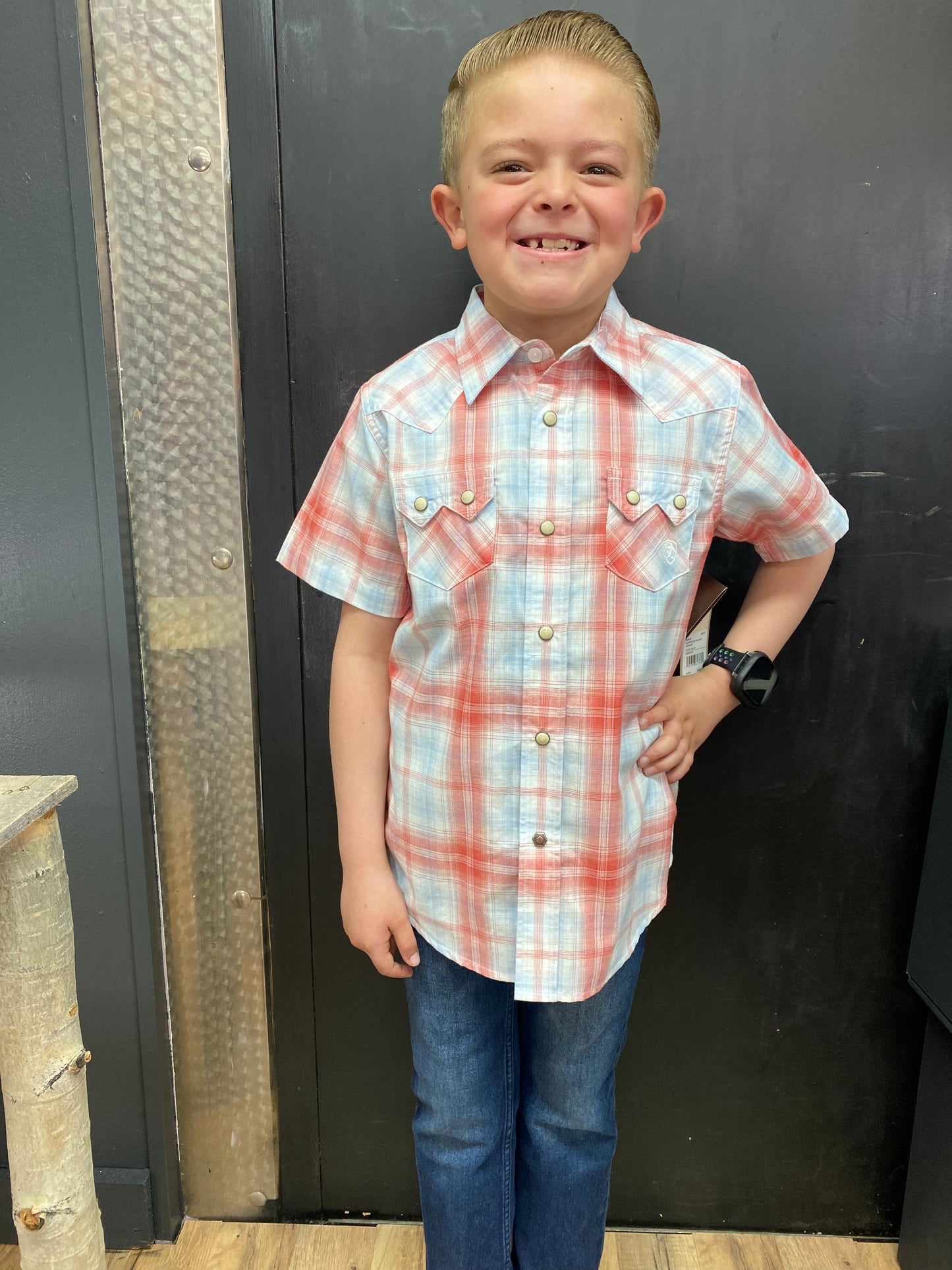 Ariat Boy’s Harter Retro Snap Shirt