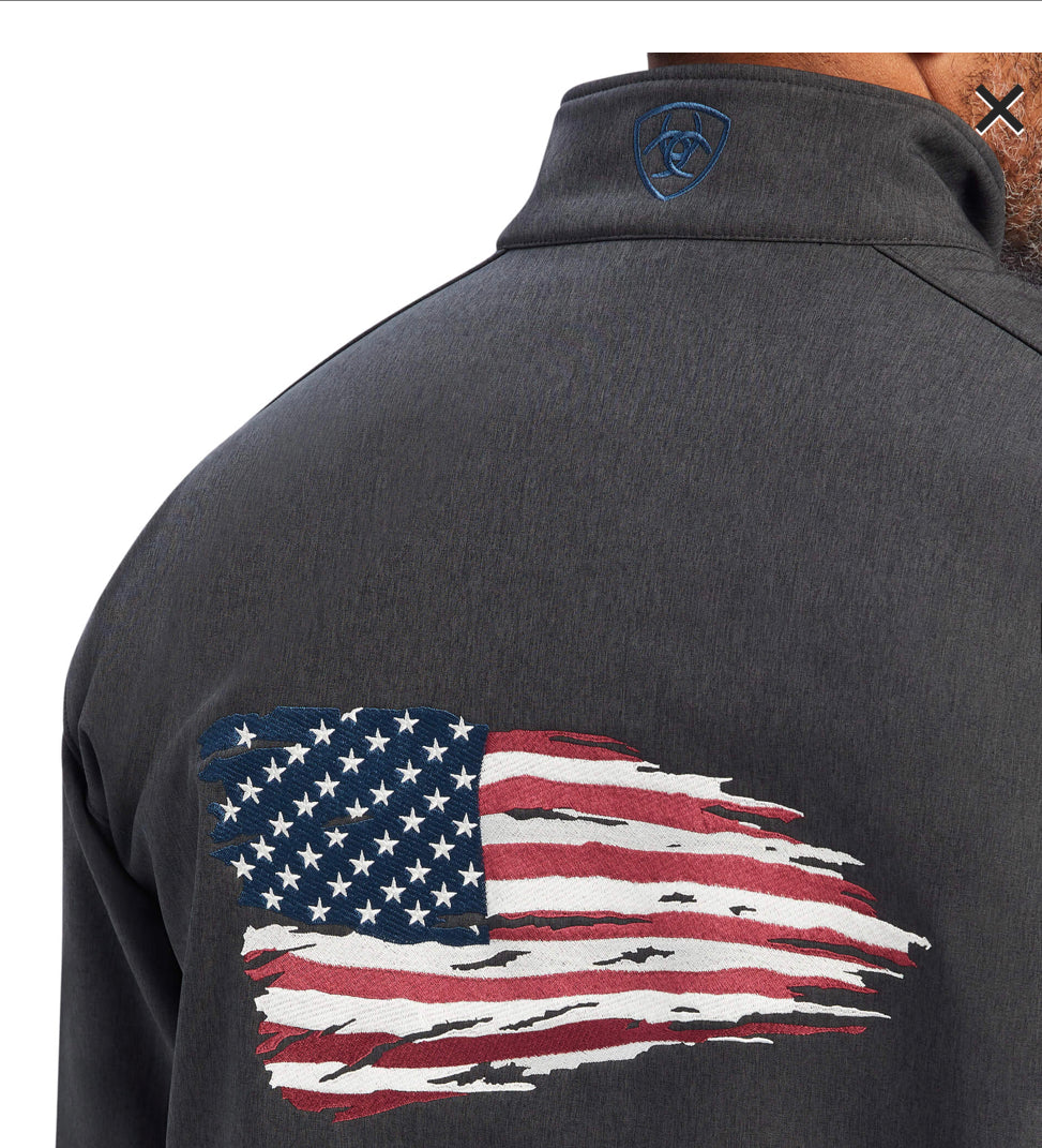 Ariat Men’s Logo 2.0 Patriot Softshell Concealed Carry Jacket - Whitt & Co. Clothing