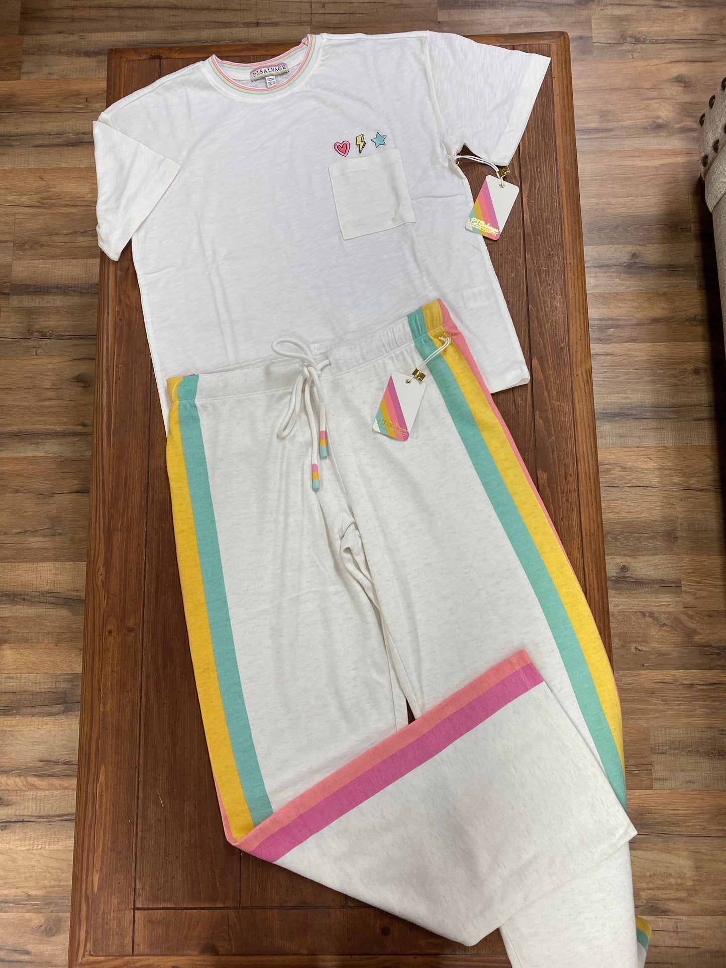 P.J. Salvage Love Makes The World Go Around Pant - Whitt & Co. Clothing