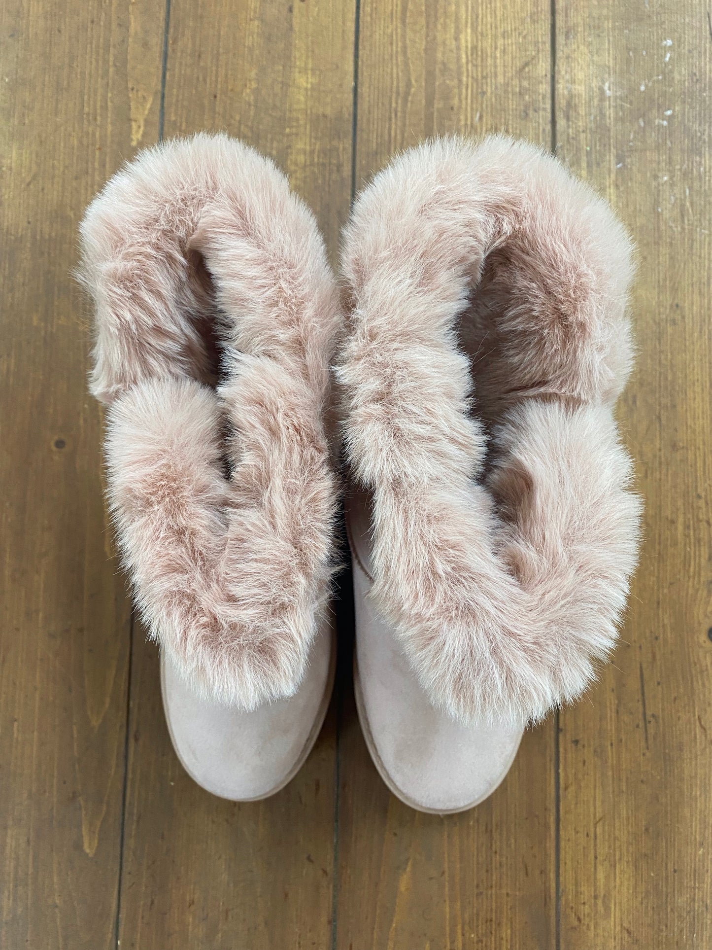 Charlie Paige Fur Cuff Boots - Whitt & Co. Clothing