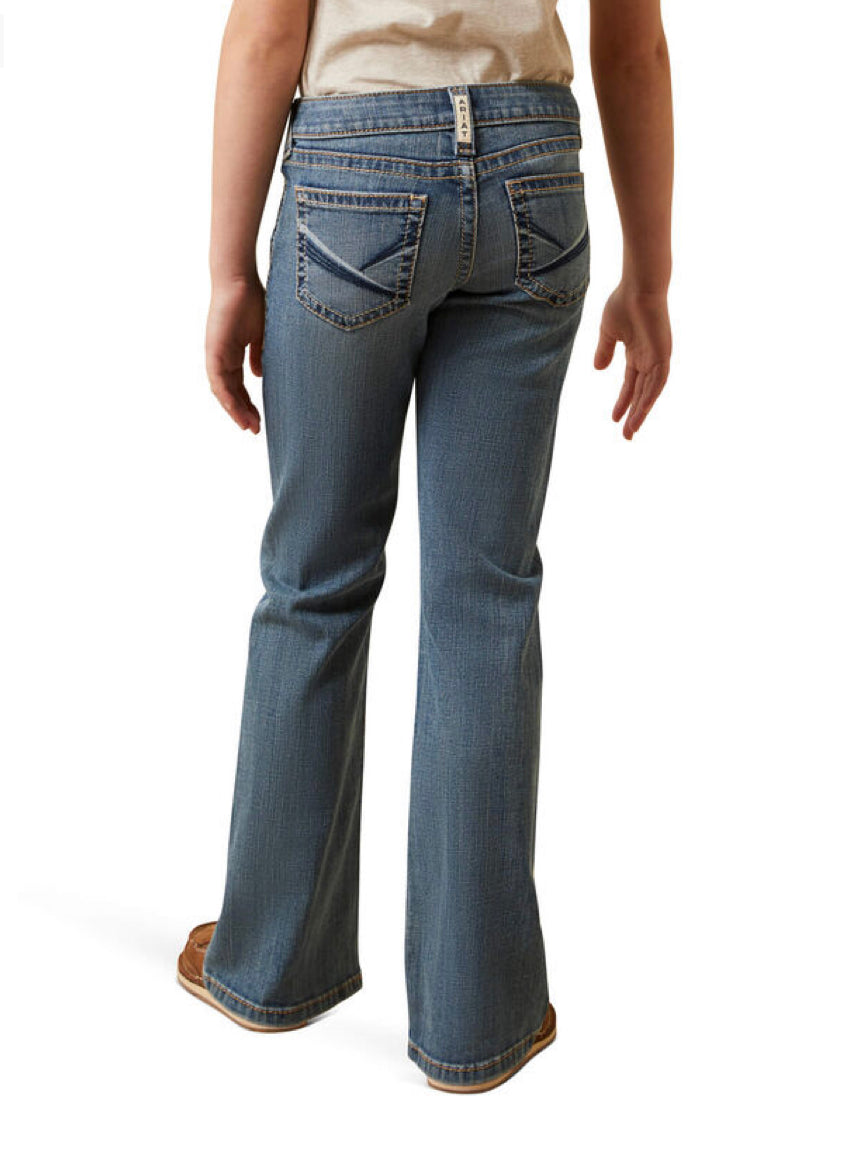 Ariat Girl’s R.E.A.L. Leila Boot Jean - Whitt & Co. Clothing
