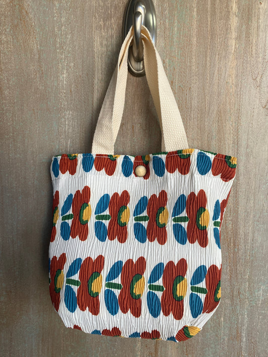 Mini Floral Tote Bag