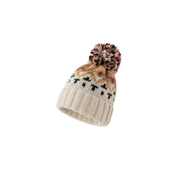 Knit Pom Pom Beanie