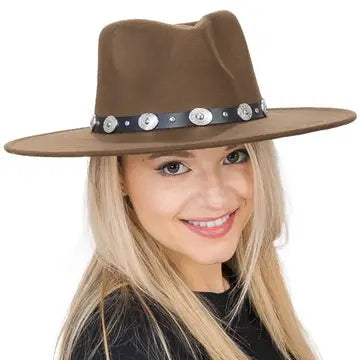 Western Wide Brim Fedora