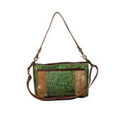 Myra Bloom Tooled Leather Bag