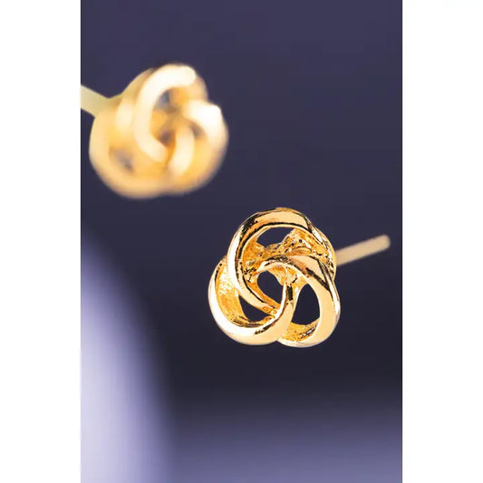 Gold Celtic Knot Earrings