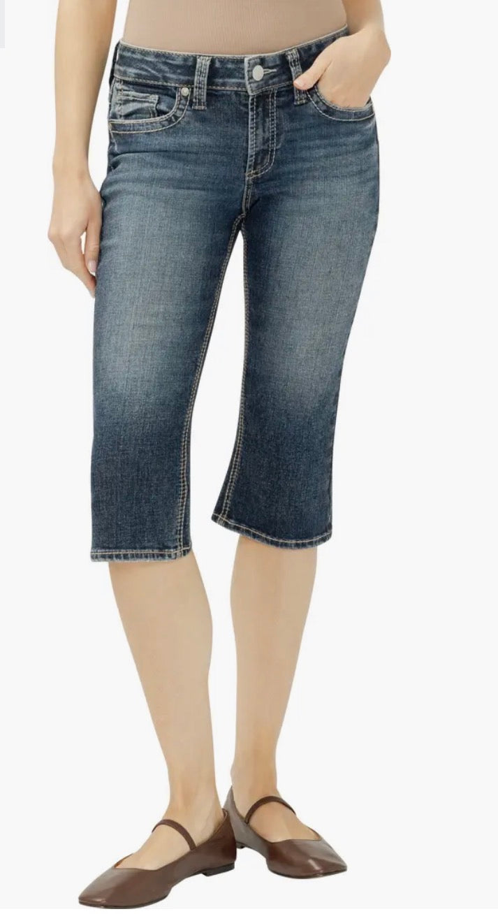 Silver Jeans Co. Suki Heritage Capri