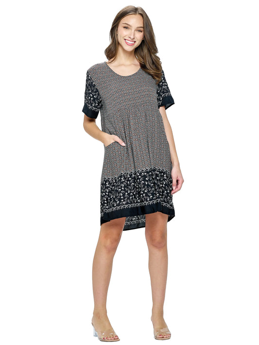 Yak & Yeti Short Sleeve Dress