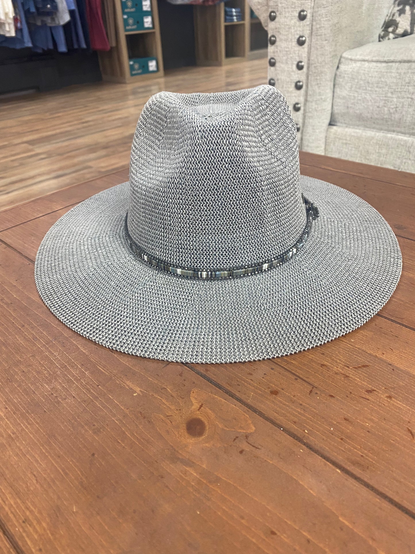 C.C. Panama Beaded Hat