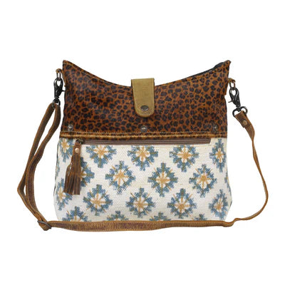 Myra Leopard Shoulder Bag