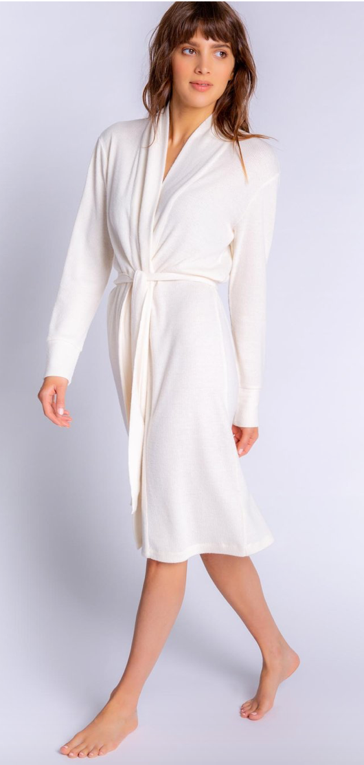 P.J. Salvage Textured  Essentials Robe - Whitt & Co. Clothing