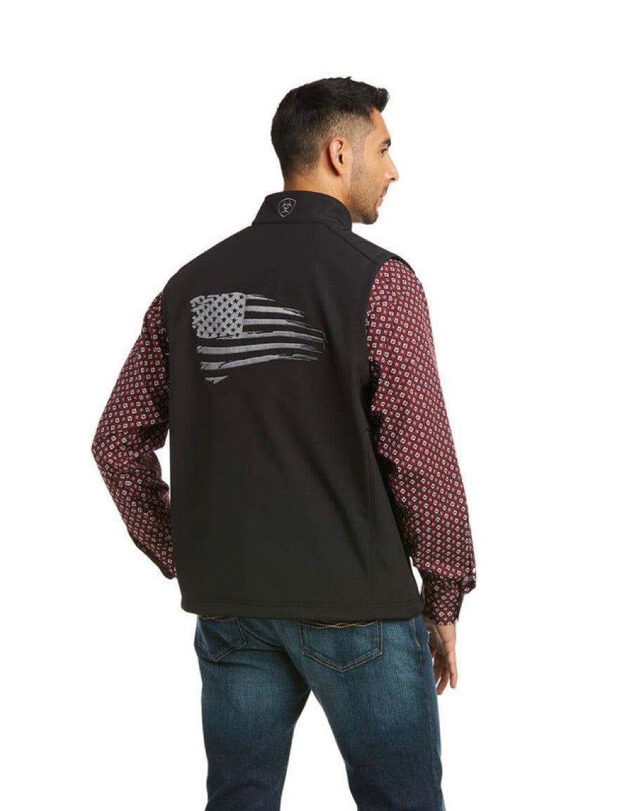 Ariat Men’s Logo 2.0 Patriot Softshell Concealed Carry Vest - Whitt & Co. Clothing