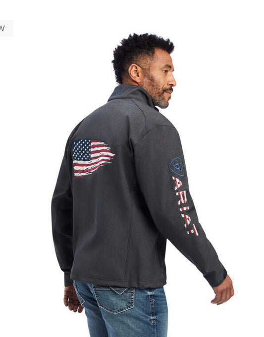 Ariat Men’s Logo 2.0 Patriot Softshell Concealed Carry Jacket - Whitt & Co. Clothing