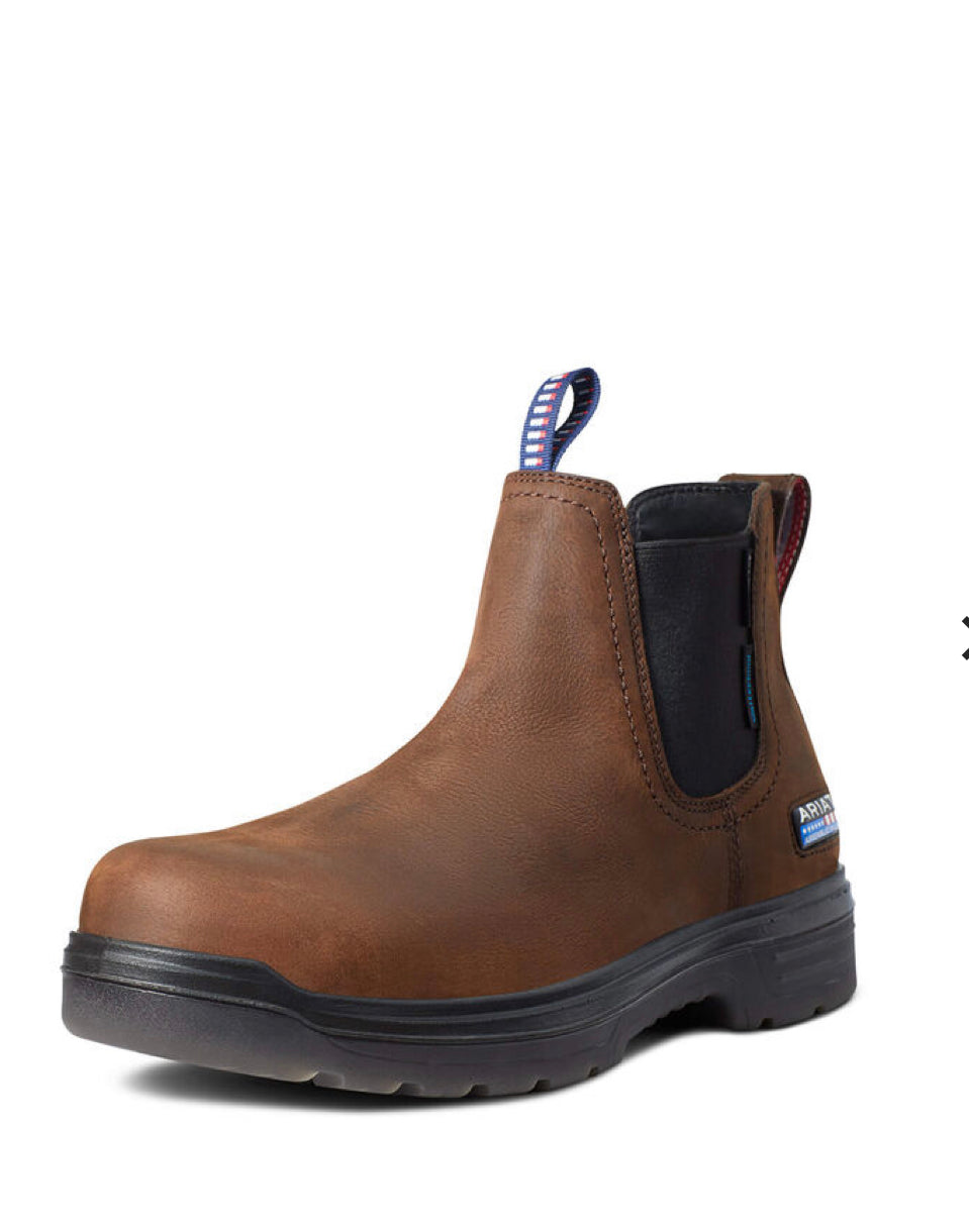 Ariat Men’s Turbo Chelsea H2O Carbon Toe Boot - Whitt & Co. Clothing