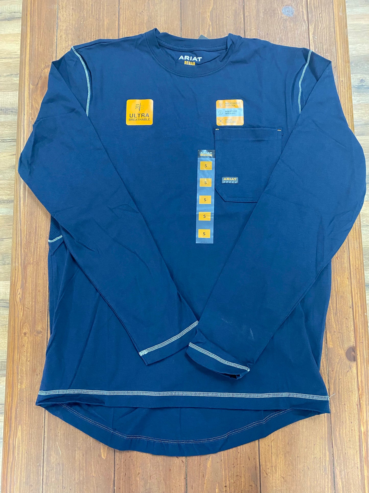 Ariat Men’s Rebar Workman Long Sleeve T-Shirt - Whitt & Co. Clothing